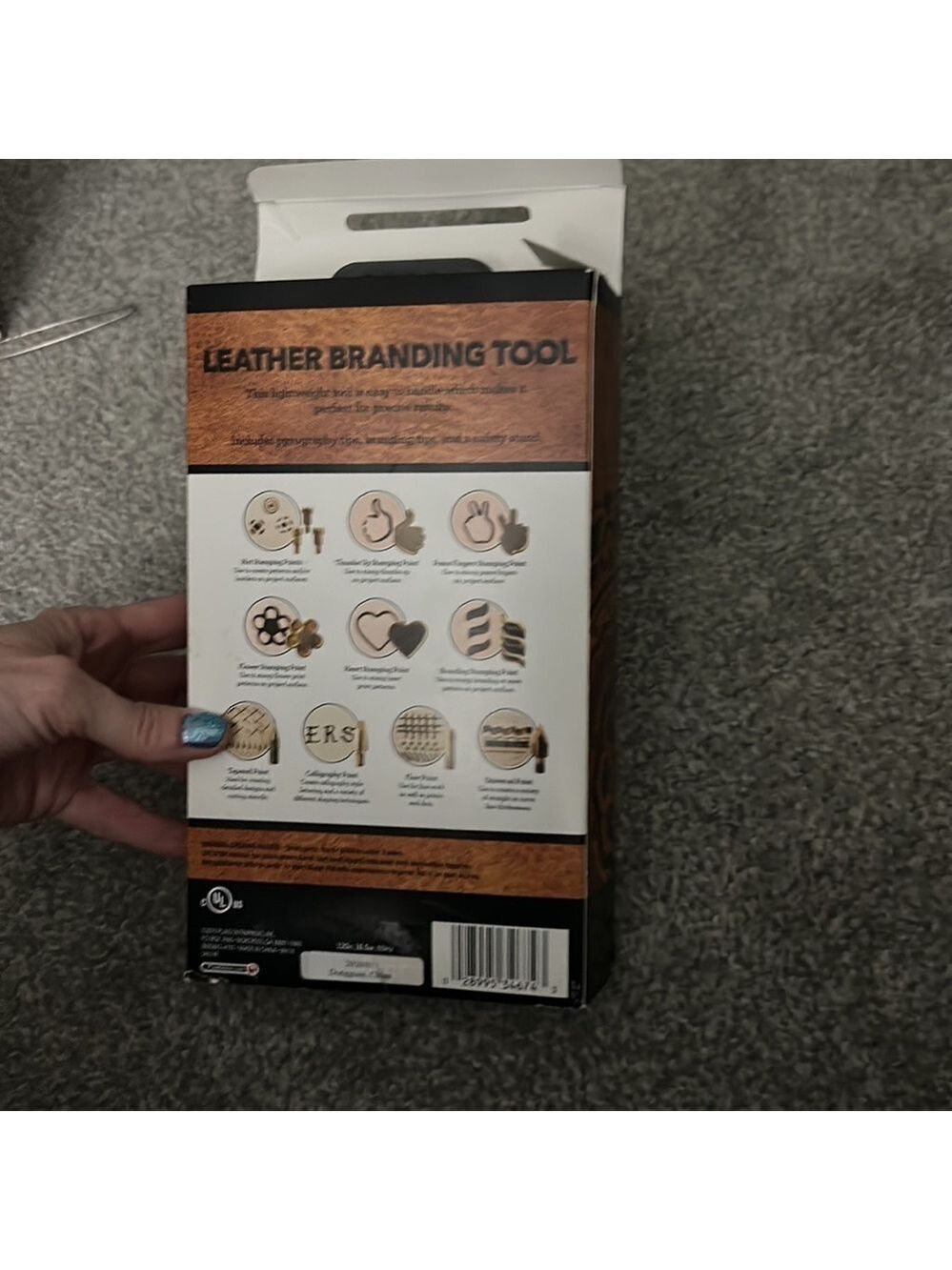 PLAID Leather Branding Tool 15 pcs set - Picture 4 of 4